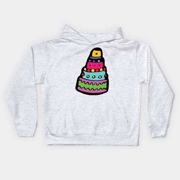 Pie Kids Hoodie by VANDERVISUALS